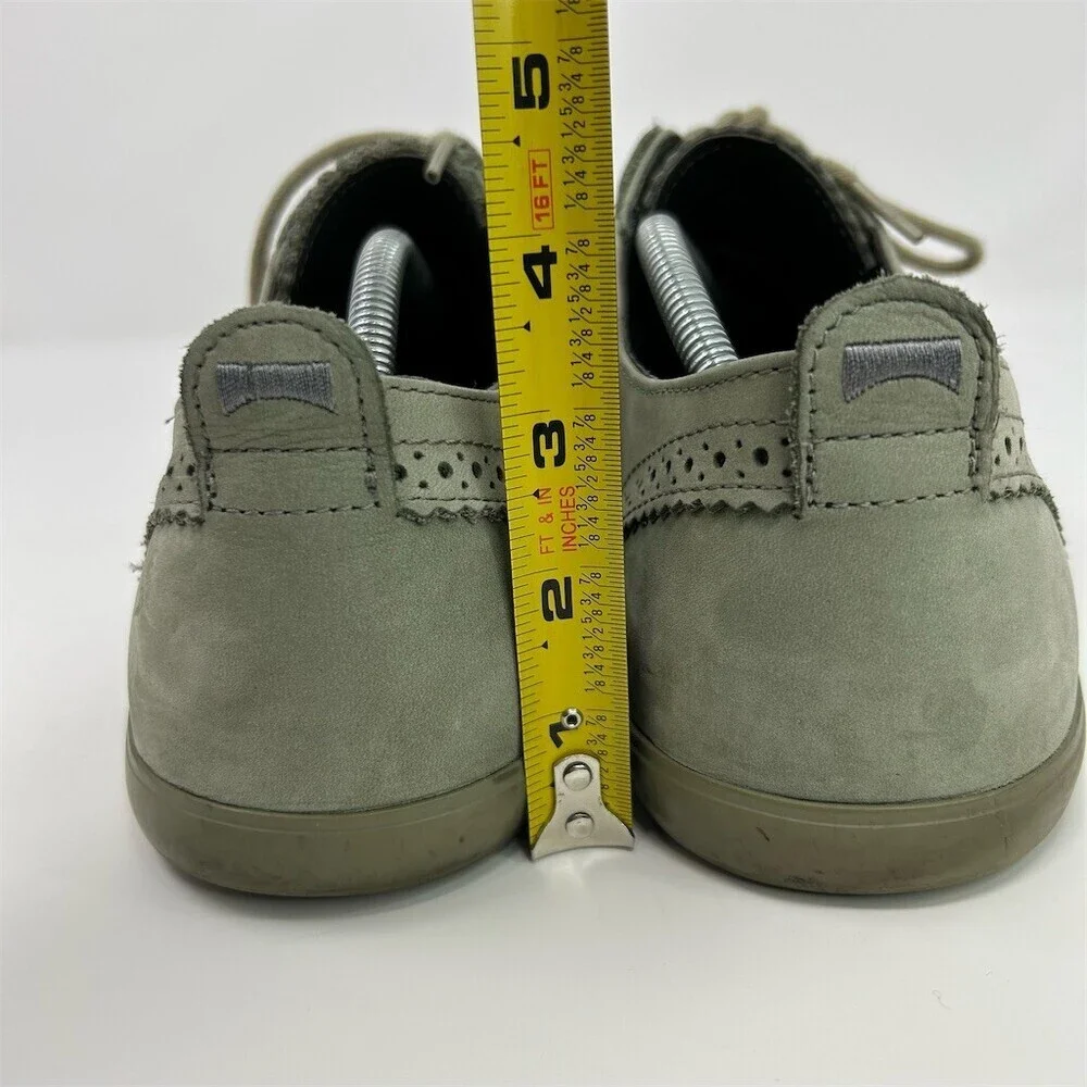 Camper Men's Green Wingtip Brogue Oxford Sneaker Lace Up Casual Shoes EU 44